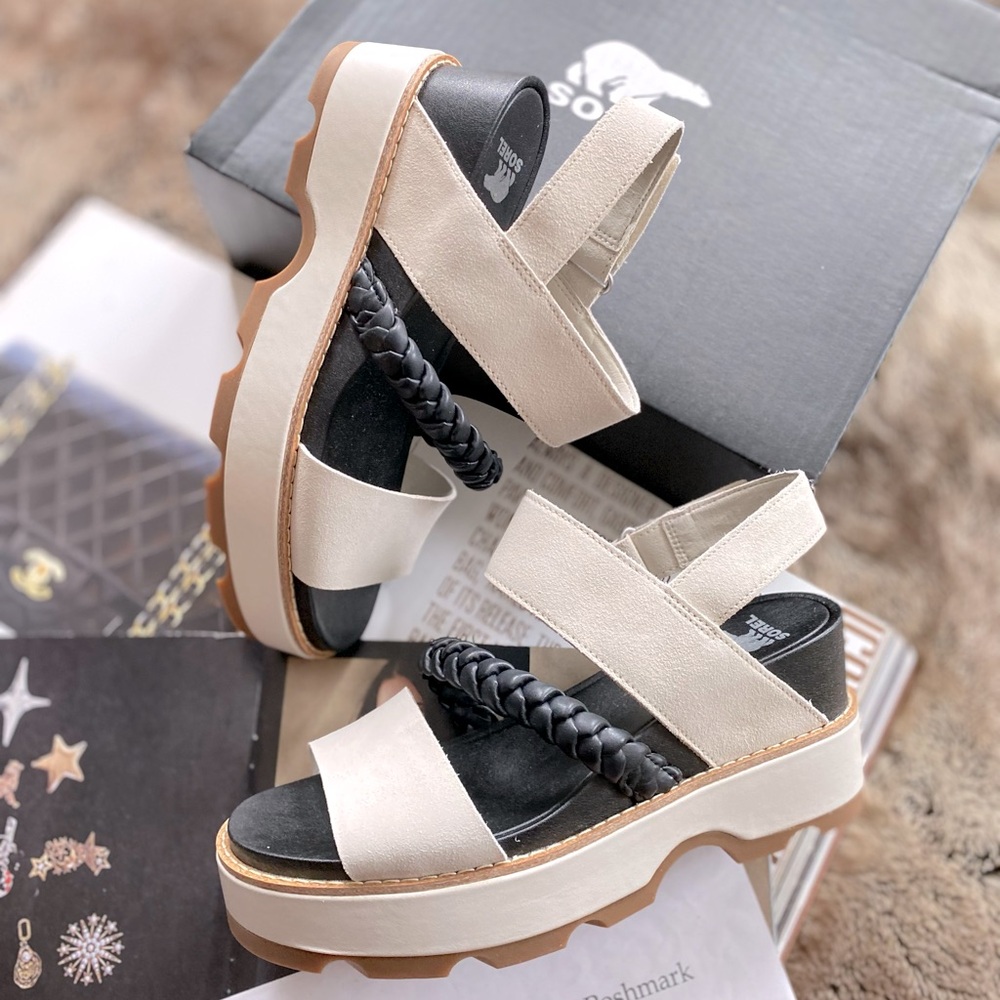 Sorel Joanie IV Slingback Platform Wedge